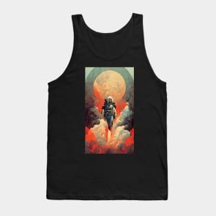 Journey to the moon Tank Top